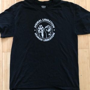 animal liberation tshirt